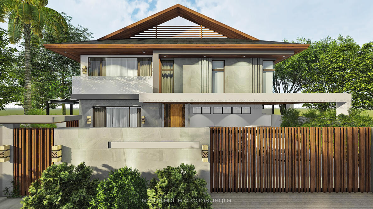Valle Verde | Modern Asian Residential House