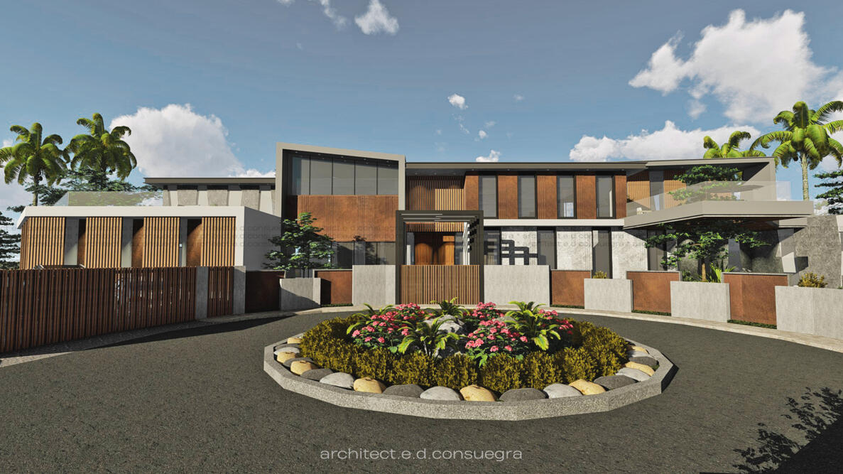 Batangas | Modern Brutalism Residential House