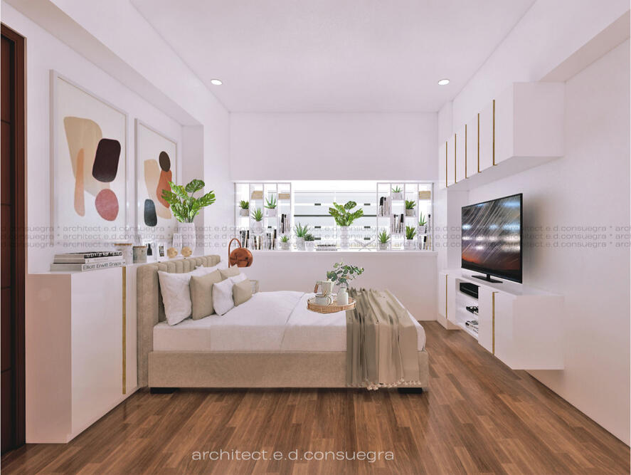 Escala Salcedo Residences Interior Fit-out | Master Bedroom