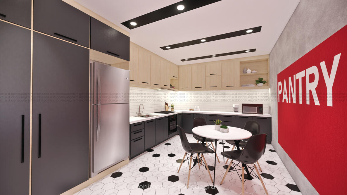 Bevi Office Interior Fit-out | Pantry Area