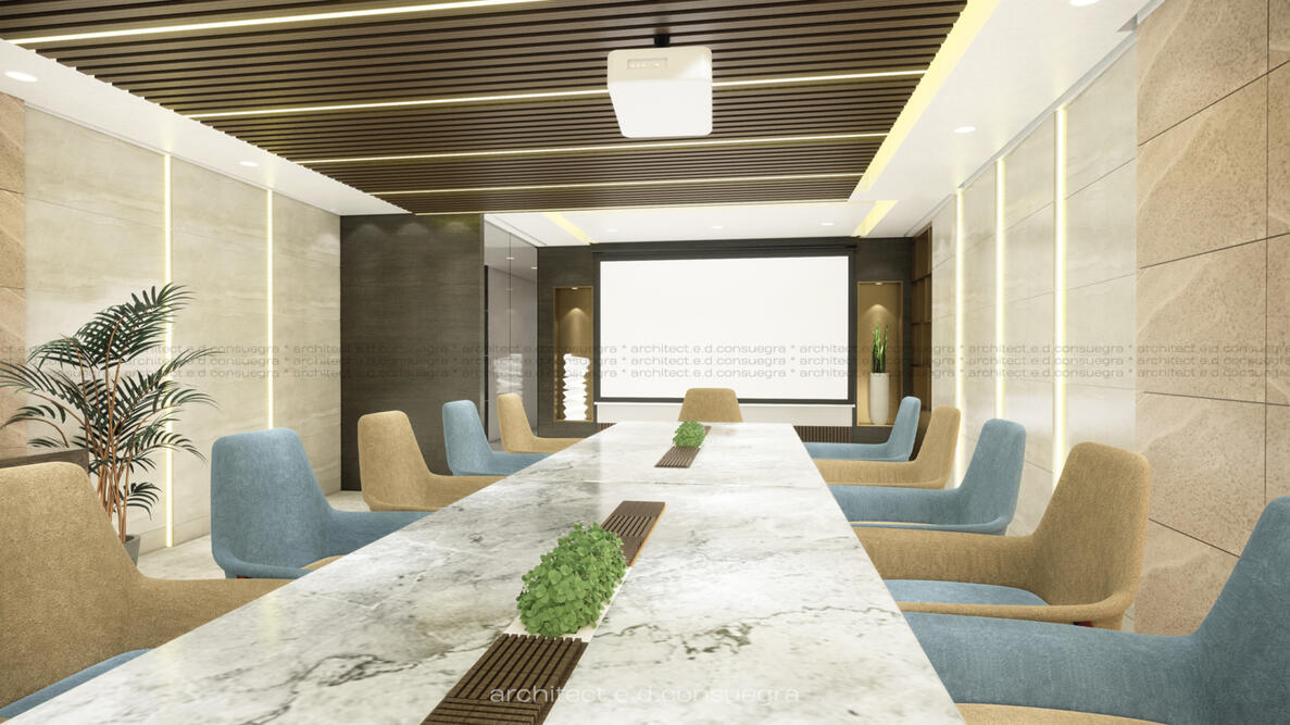 Bevi Office Interior Fit-out | Executive Conference Room