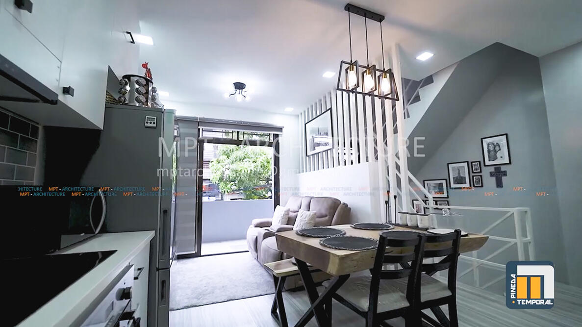 Pembo Makati Minimalist Interior Residence | Living Area