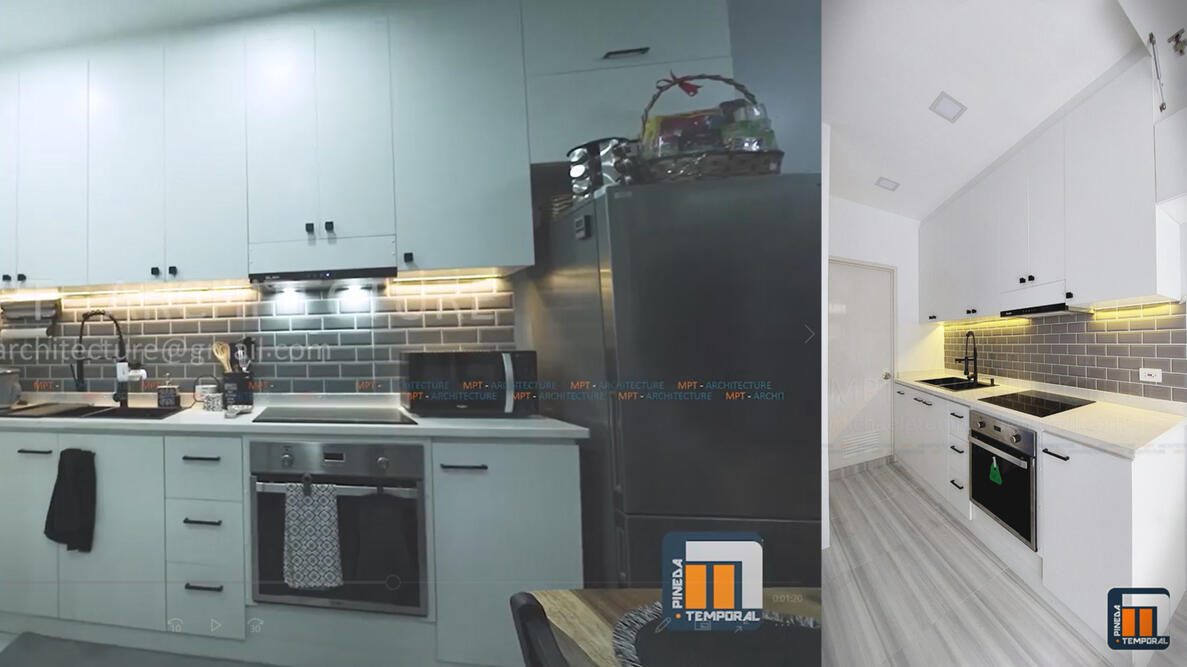 Pembo Makati Minimalist Interior Residence | Kitchen