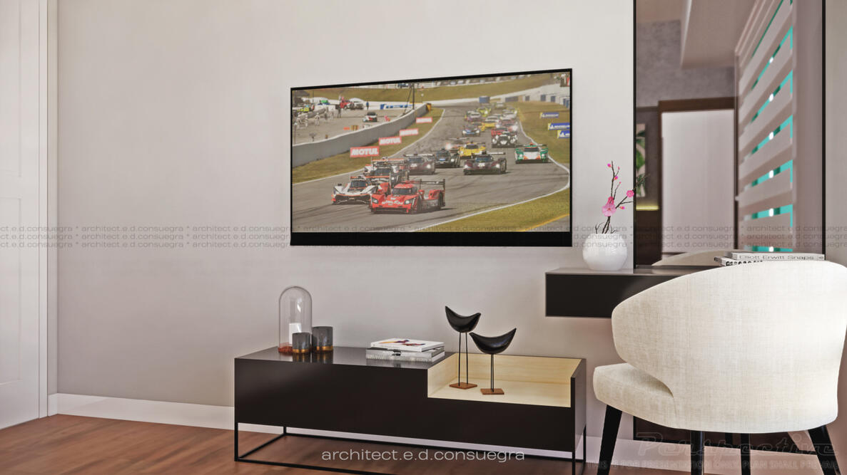 Tivoli Garden Industrial Interior Residence | Master Bedroom